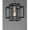 Maxim Lighting Liner 1-Light 9.75" Wide Black / Satin Brass Pendant Light 10246BKSBR - alternate 2